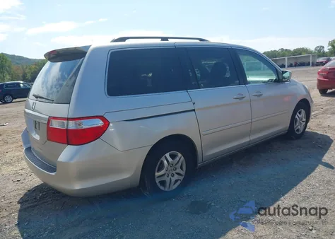 2007 Honda Odyssey Ex-L z USA, uszkodzony, nr VIN 5FNRL38777B403101